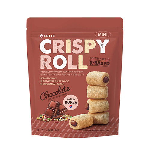 LOTTE - Crispy Roll Chocolate