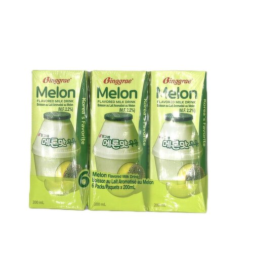 Binggrae - Melon Flavored Milk Drink