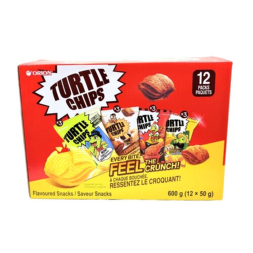 ORION - Turtle Chips 4 Mix Flavor