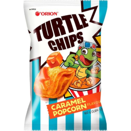 ORION - Turtle Chips Caramel Popcorn