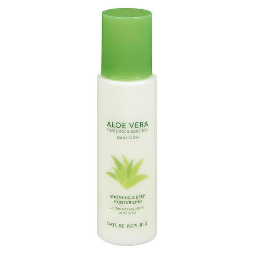 Nature Republic - Soothing & Moisture 80% Aloe Emulsion