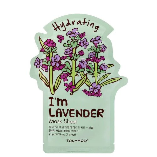 TONYMOLY - Hydrating I'm Lavender Mask Sheet