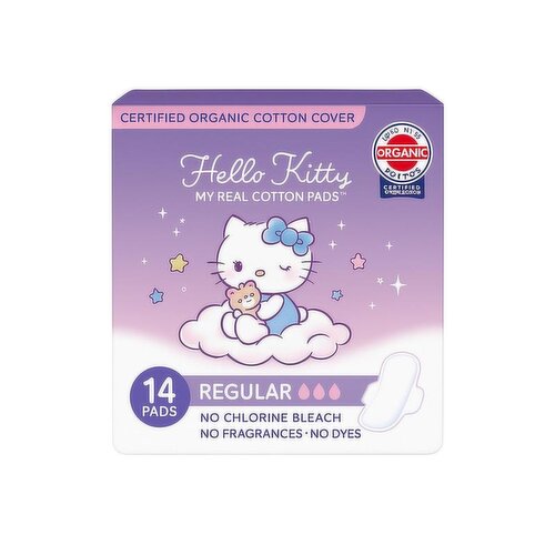 ITC Marisom - Hello Kitty My Real Cotton Pads Regular 24.5cm