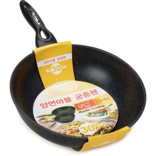 Ecoramic - Marble Coating Wok Pan 30Cm