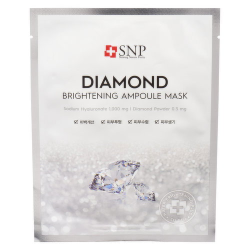 SNP - Diamond Brightening Ampoule Masks