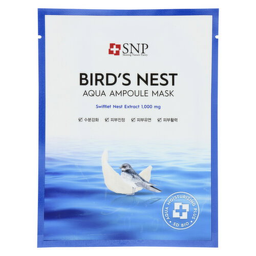 SNP - Bird's Nest Ampoule Mask