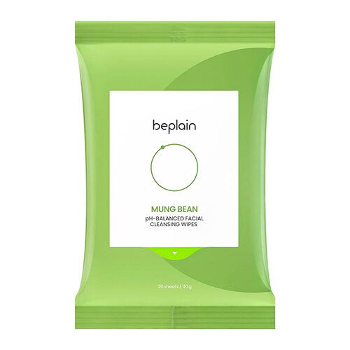 Beplain - Mung Bean PH Balanced Facial Cleansing Wipes