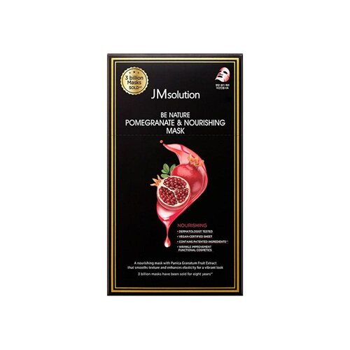 JM solution - Be Nature Pomegranate and Nourishing Mask