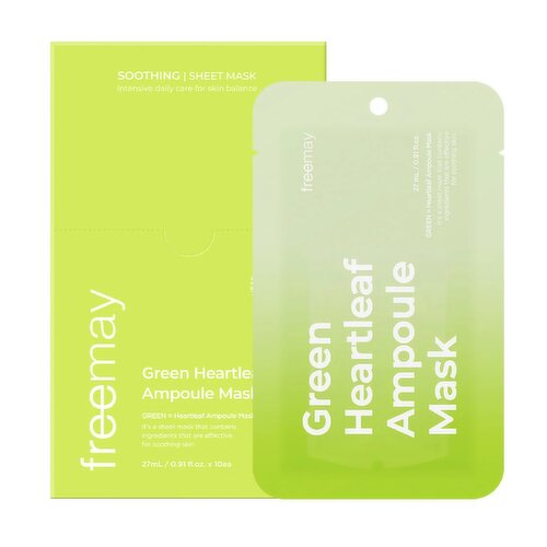 freemay - Green Hrtlf Ampoule Mask