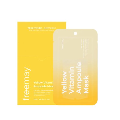 freemay - Yellow Vitamin Ampoule Mask