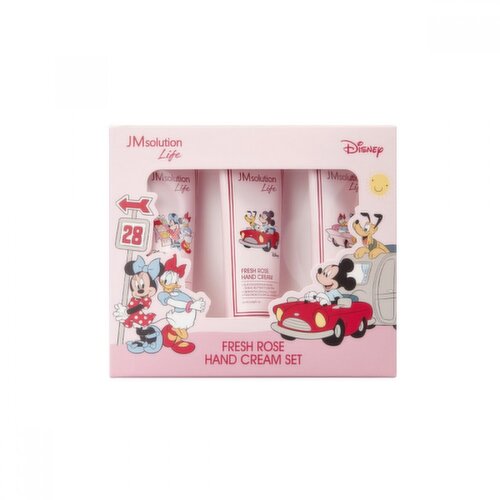 JM solution - Fresh Rose Hand Cream Set- Mickey & Friends