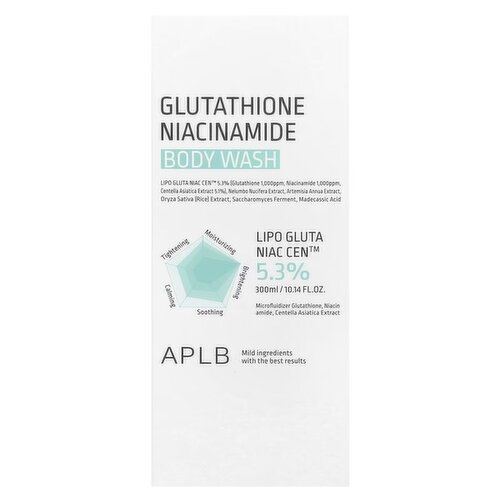 APLB - Glutathione Niacinamide Body Wash