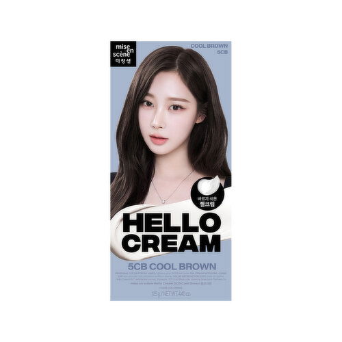 mise en scene - Hello Cream Hair Color 5CB (Cool Brown)