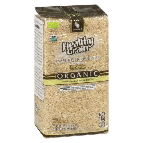 Sawat D - Healthy Grain Organic Jasmine Brown Rice