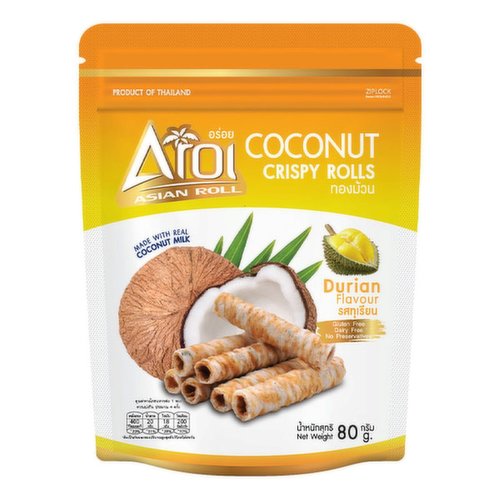 Aroi - COCONUT CRISPY ROLL-DURIAN FLV