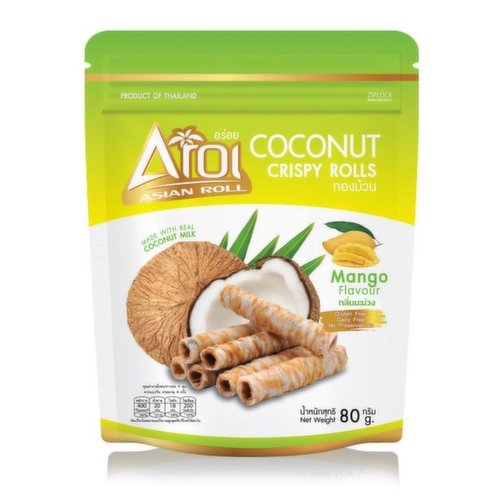 Aroi - COCONUT CRISPY ROLL-MANGO FLVR