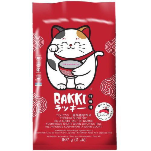 Rakki - Kshhikar Short Grain Premium Sushi Rice