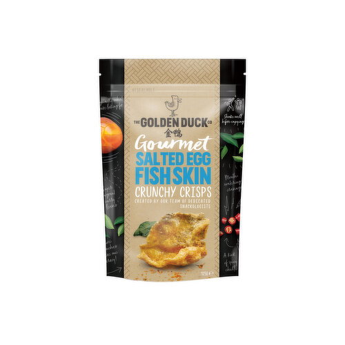 Golden Duck - Salted Egg Fish Skin Crisps
