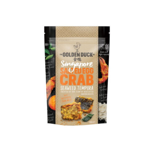 Golden Duck - Salted Egg Crab Seaweed Tempura