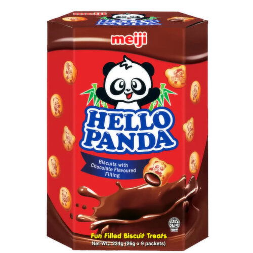 meiji - Giant Panda Biscuit - Chocolate