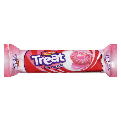 Britannia - Strawberry Cream Biscuit