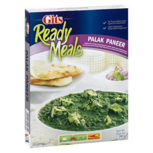 Gits - Ready Meals - Palak Paneer
