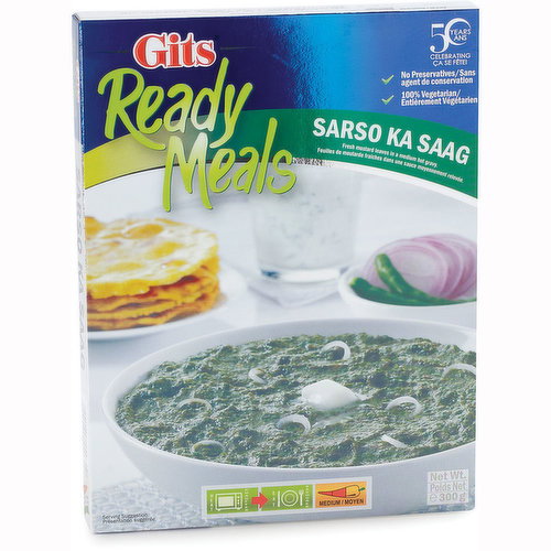 Gits - Ready Meals - Sarso Ka Saag