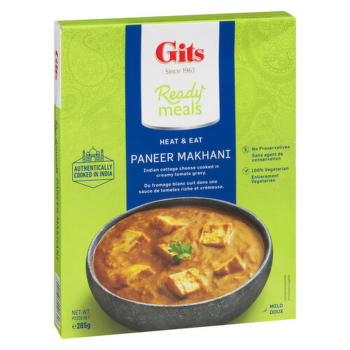 Gits - Ready Meals Paneer Makhani