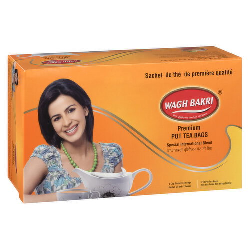 Wagh Bakri - Premium Pot Tea Bags