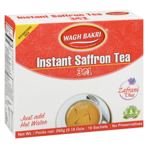 Wagh Bakri - Instant Saffron Tea