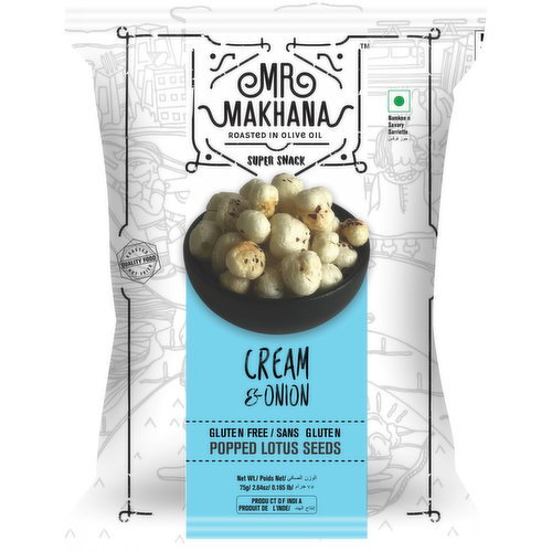 Mr Makhana - Cream and Onion