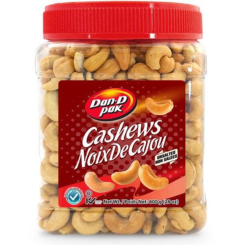 Dan-D Pak - Cashews Unsalted