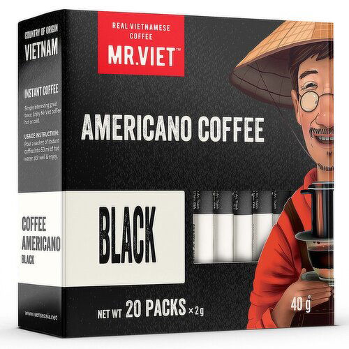 Mr.Viet - Premium Americano black instant coff