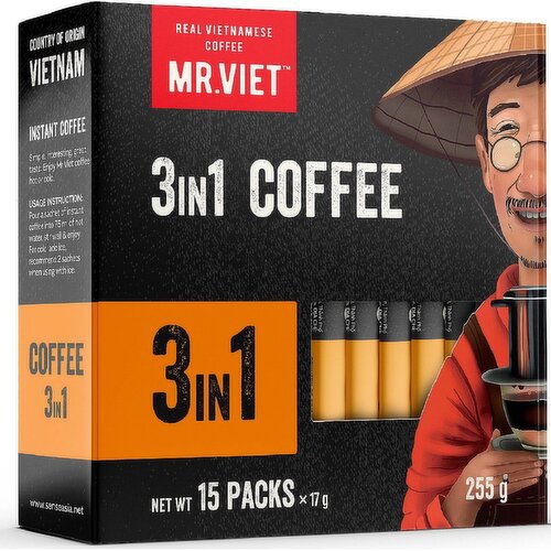 Mr.Viet - 3 in 1 instant coffee