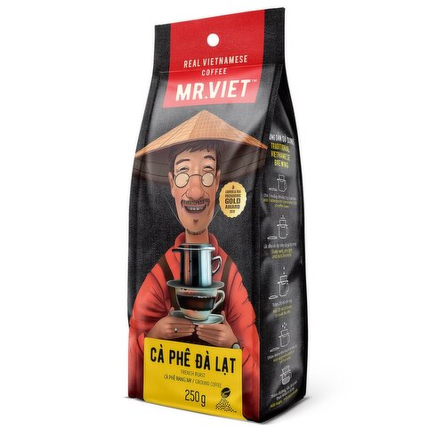 Mr.Viet - Ca Phe Dalat French Roast ground coffe