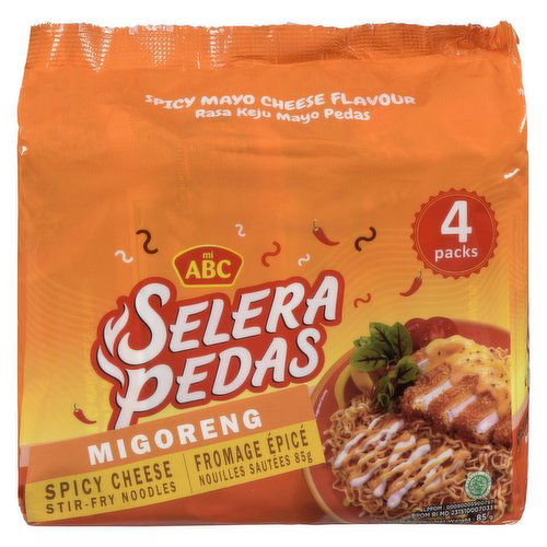 ABC - Stir fry Noodles Spicy Cheese