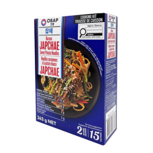 OBAP - KR JAPCHAE COOKING KIT