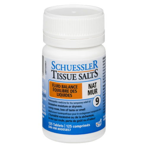 Schuessler - Tissue Salt Nat Mur 6x Fluid Balance