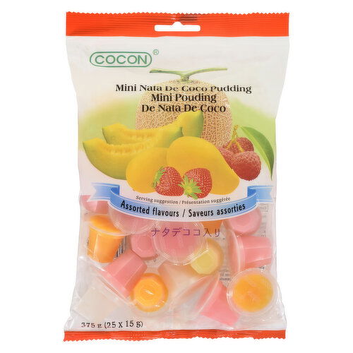 Cocon - Mixed Mini Pudding Cups - Assorted Flavours