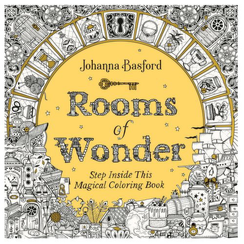 Rooms - of Wonder: Step Inside This Magial Coloring Book