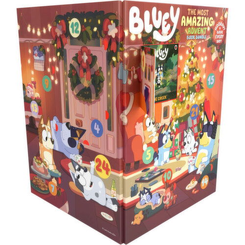 Bluey - The Most Amazing Advent Book Bundle
