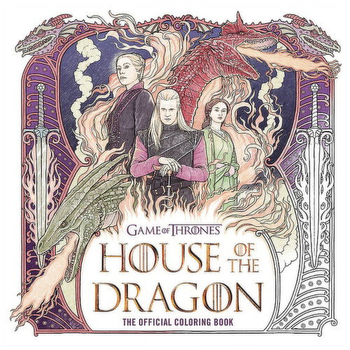 House - Of The Dragon, The Official Coloring Book