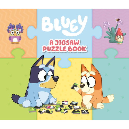 Bluey - A Jigsaw Puzzle Book