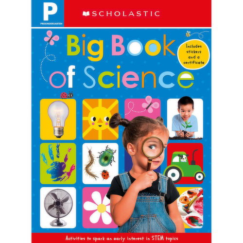 Big - Book of Science Workbook: Scholastic Early Learners, Preschool