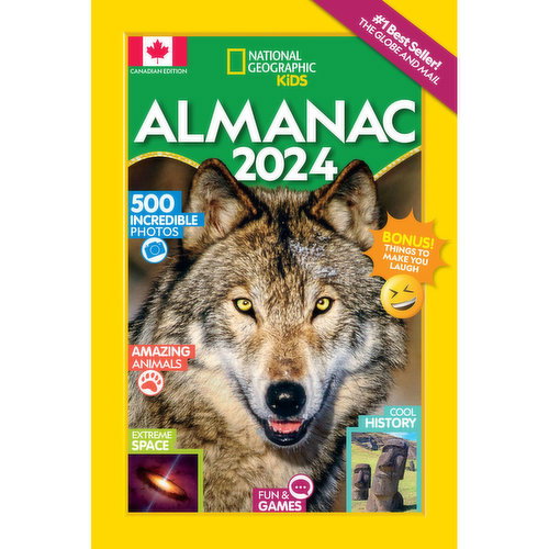 National Geographic - Kids Almanac 2024 Canadian Edition