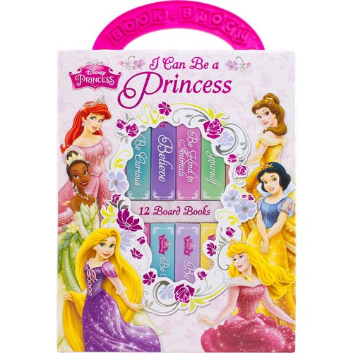 I Can Be a Princess - 12 Board Book Library.