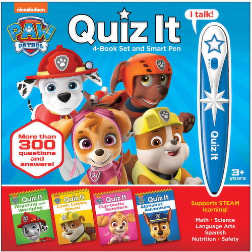 Quiz - It 4 Book Set and Smart Pen, 3+ Years