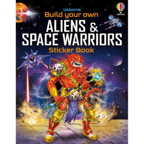 Build Your Own Aliens & Space Warriors - Sticker Book