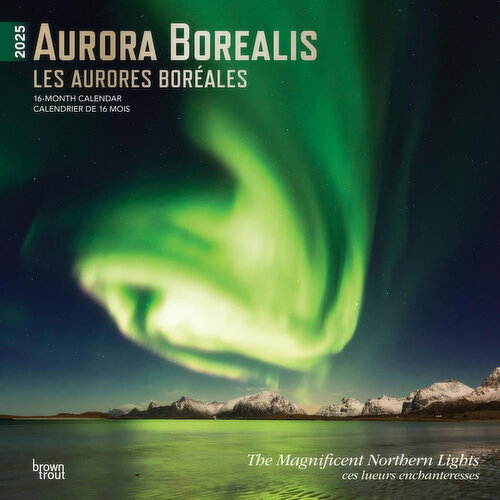 Aurora Borealis - 2025 16 Month Calendar