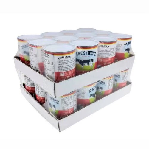 BLACK AND WHITE - XA BlcWht Evaporated Milk